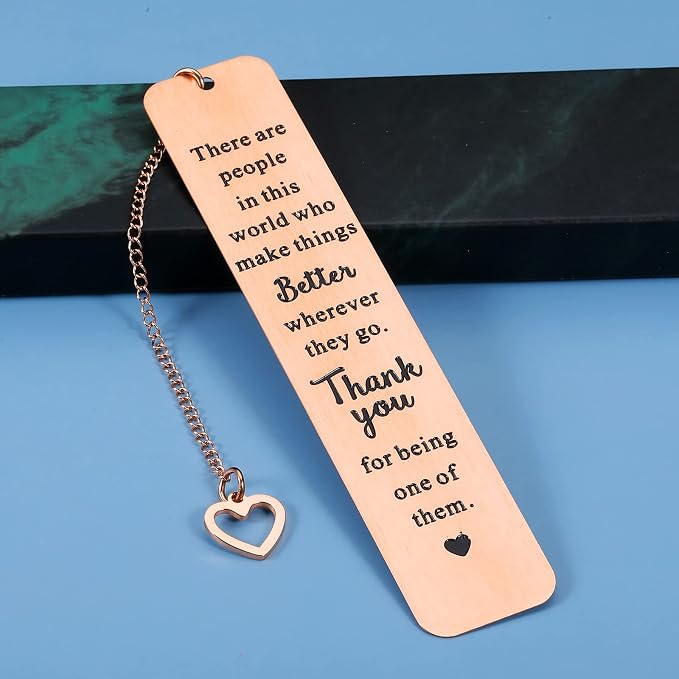 Thank You Gifts for Women Bookmark, Boss Day Gifts for Women Christmas Gifts for Women,Inspirational Employee Appreciation Gifts Bookmark,Bulk Gifts for Coworkers Lady Birthday Farewell Retirement