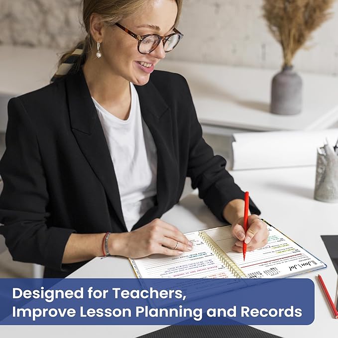 Planner 2026-2027, Academic Year Monthly and Weekly Calendar Planner, Jul 2026 - Jun 2027, Hardcover Teacher Student Planning Agenda book with Tabs, Perfect for School Office Supplies, 8.5" x 11" - Midnight Stroll