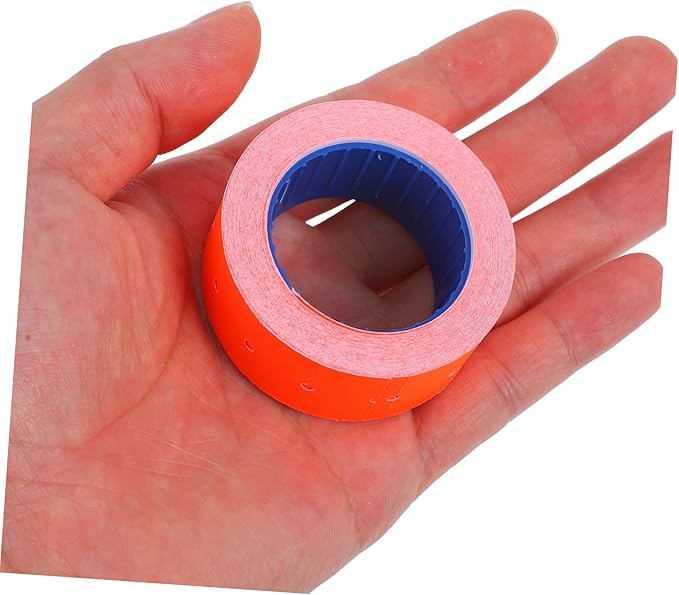 10rolls Price Tag Stickers for Print Labels for Retail and Office Strong Adhesion Price Marker Paper Efficient Organization for Products and Pricing