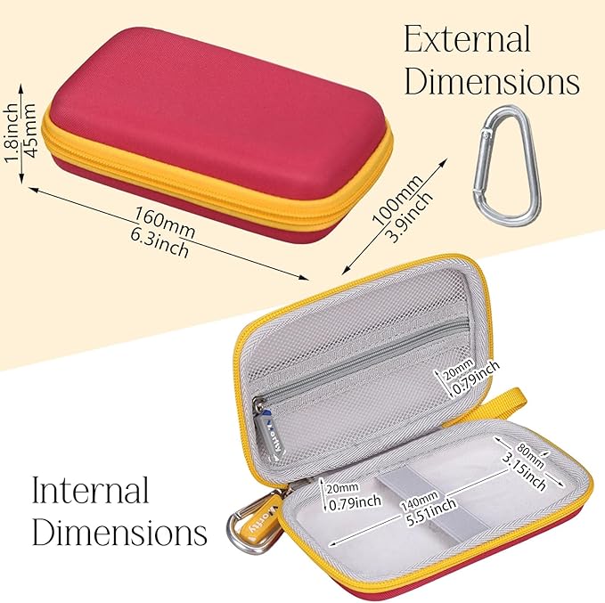 Case for Wonder Bible KJV/NIV, Carry Bag Compatible with Wonder Bible/Daily Meditation Audio Bible Player (Box Only)