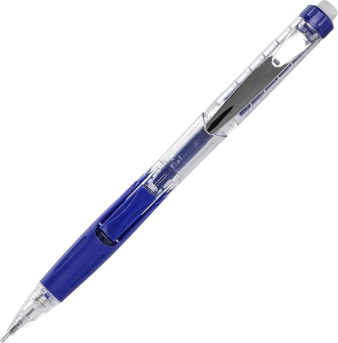 Pentel Twist-Erase Click Mechanical Pencil, (0.5mm), Assorted Barrels, 2 Eraser Refills and Lead, Color May Vary, Pack of 2 (PD275TLEBP2)