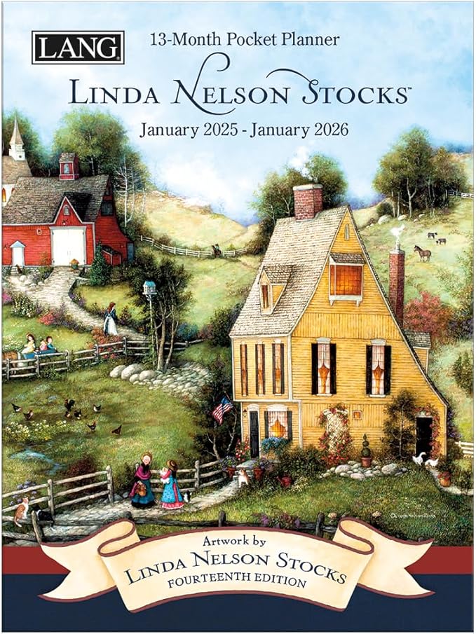 Lang, Linda Nelson Stocks 2025 Monthly Pocket Planner