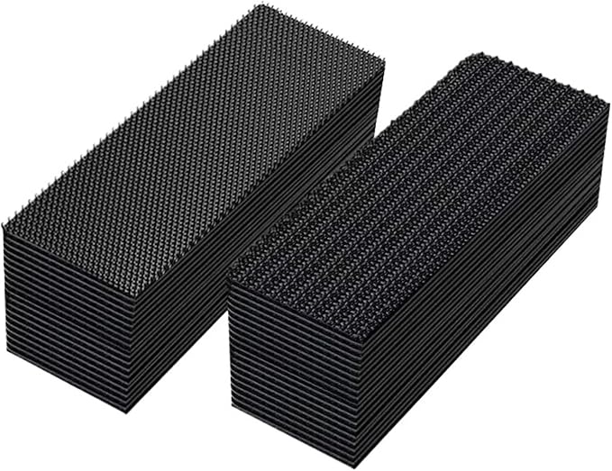 Scratch Very Strong Adhesive Velcros Tape Attaches Self-Adhesive Cable Organizer DIY Car Floor Mats Carpet Fasteners Sewing Auto(Gold,30 Pair)