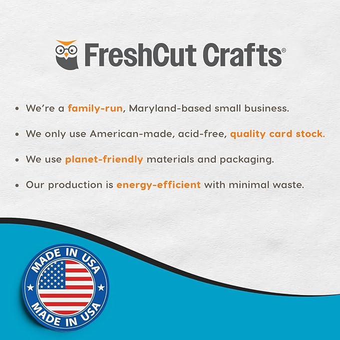 FreshCut Crafts 636 Pcs 1.5 in. Blue Bulletin Board Letters & Numbers, Capital Alphabet, Numbers, Punctuation, US Made Card Stock Punch Out Letters for Posters, Bulletin Boards, Classroom