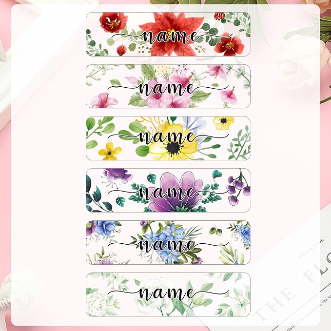Personalized Bookmarks for Women Book Lover Birth Flower Birthday Customized Gifts for Reading Her Daughter Friends (Acrylic #7)