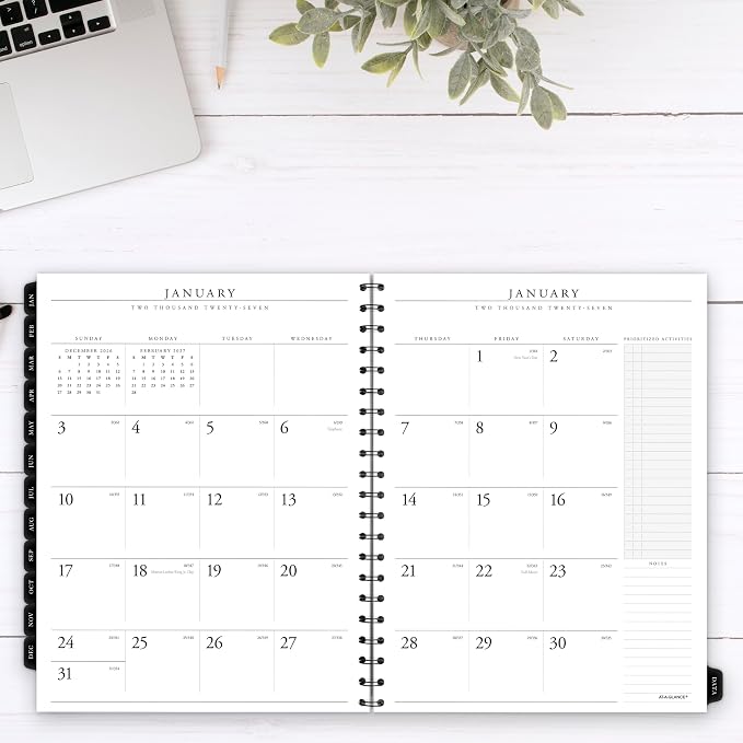 AT-A-GLANCE 2026 Weekly Monthly Refill for 70-NX81, 8-1/4" x 11", Large, Executive (709111026)