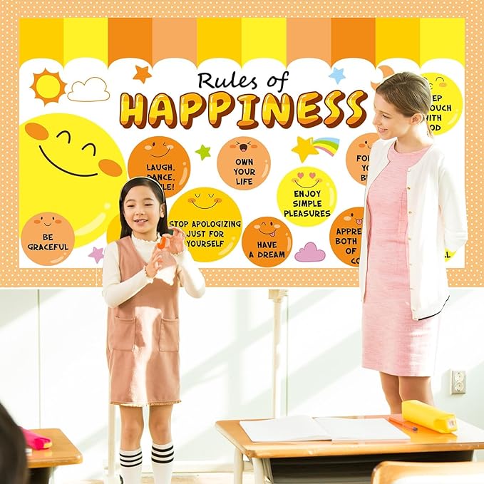 Sun Inspirational Bulletin Board Set Sunshine Motivational Classroom Bulletin Board Decoration Summer Back to School Positive Paper Cutouts Classroom Decorations for Office Chalkboard Decor Wall Door