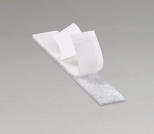 3M Fastener SJ3530 Hook S001 White, 1 in x 50 yd 0.15 in Engaged Thickness (Pack of 1)