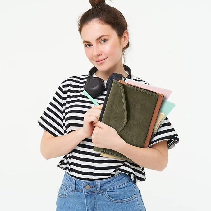 Reusable Adjustable Book Cover with Strong Magnetic Closure – Soft Protective Book Sleeve for Paperback & Hardcover, Fits Up to 9.5” x 6.5” x 2” Books – Flexible, Washable & Reusable Book Protector
