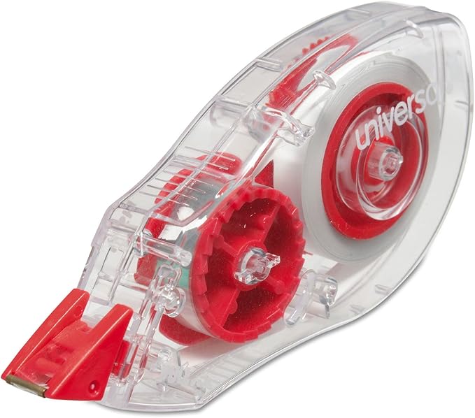 Correction Tape with Two-Way Dispenser, 2/Pack [Set of 2]