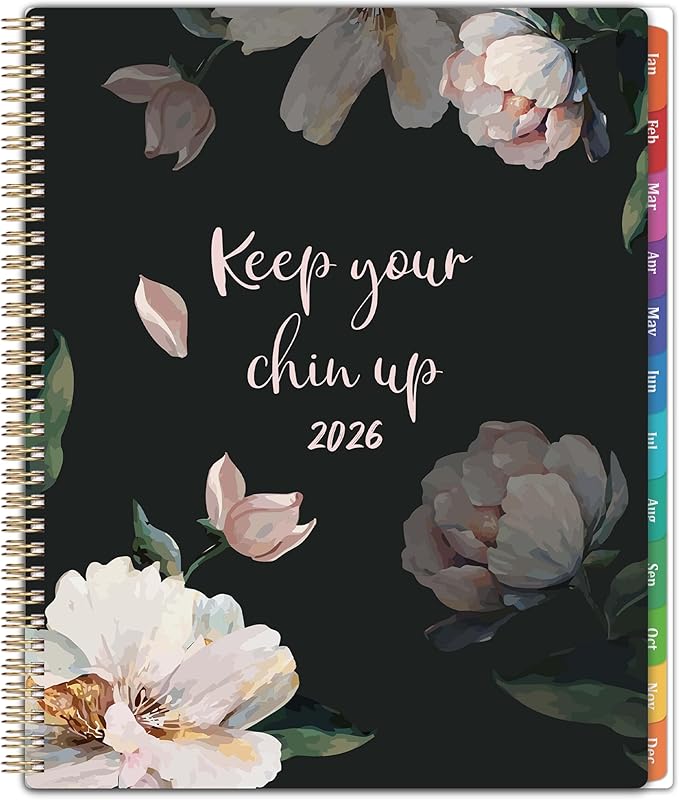 2026 Planner - Jan. 2026 - Dec. 2026, 8.5" x 11" Planner Weekly and Monthly, Calendar Planner 2026 with 3 Interchangeable & Waterproof Covers, 12 Monthly Tabs