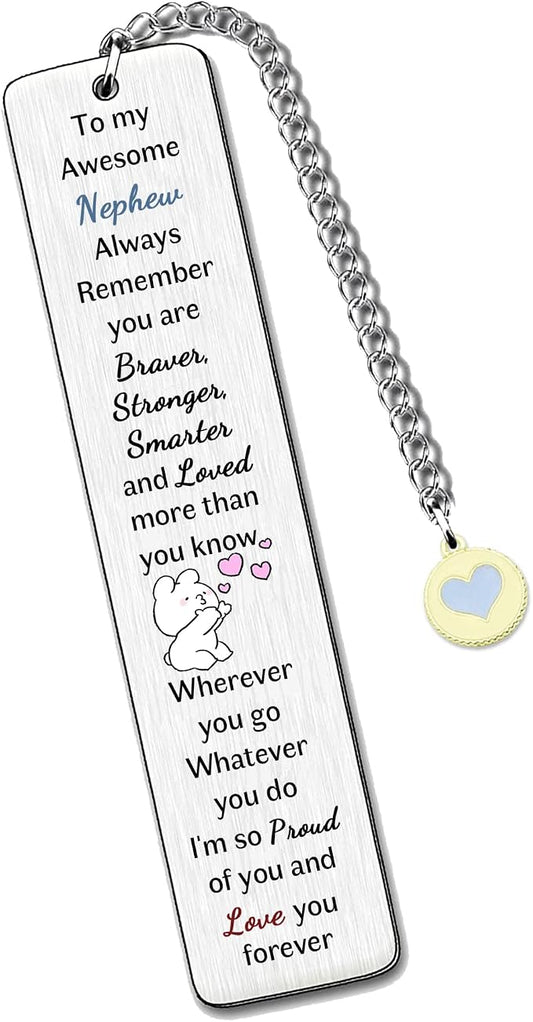 Bookmarks Graduation Gift Inspirational Go to University Encouragement Keepsake Birthday Gift Christmas Distance Accompany Back to School Present Appreciate Book Accessory from Auntie Uncle