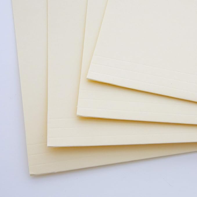 BAZIC Products Letter Size Manila File Folders, 1/3-Cut Tab, 6 Pack, for Office Filing, 4 Pack