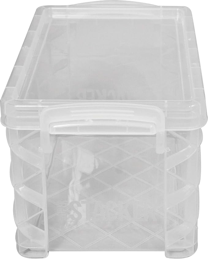 Super Stacker Index Card Box, 4 x 6 Inch Index Cards File Box, Note Holder, Index Card Holder, Flash Card Holder, Perfect for 4x6 Index Cards, Storage Organizer Container, Assorted Colors, 1 Count