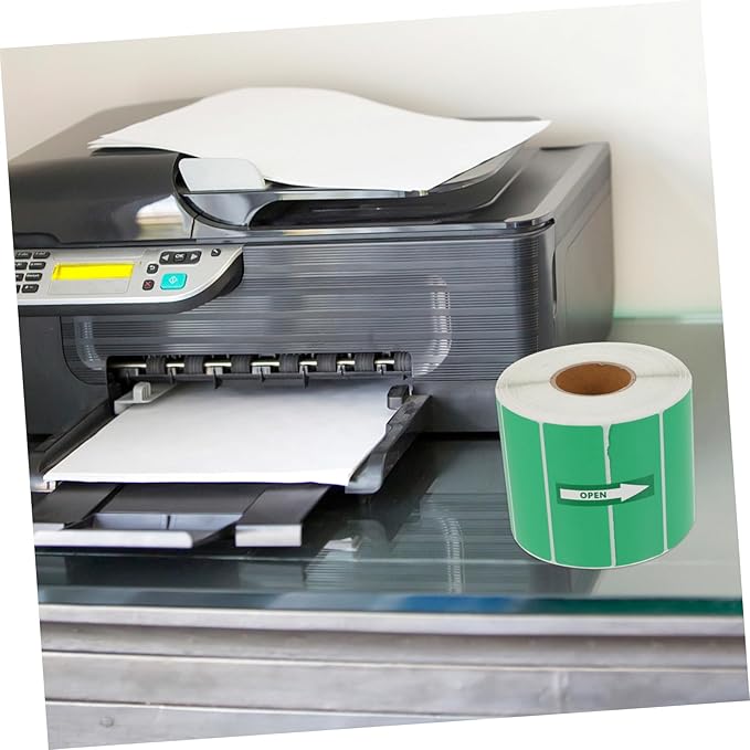 Labels Paper Stickers Name Tags for Storage Pantry School Boys and Girls Simple Design Quality Adhesive Labels Typewriter Roller Compatible