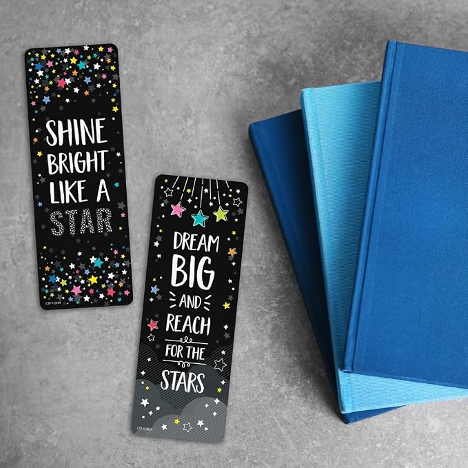 CTP Star Bright Positive Mindset Bookmark Top Classroom and Homeshool (Creative Teaching Press 10944)