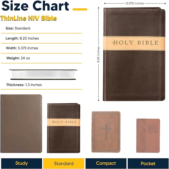 Personalized NLT Trutone Bible New Living Translation Faux Leather Holy Bible with Custom Name and Text, Red-Highlighted Verses | Custom Gift for Religious Celebrations | Small Text | Brown
