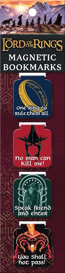 Ata-Boy Lord of the Rings Set of Four Magnetic Bookmarks