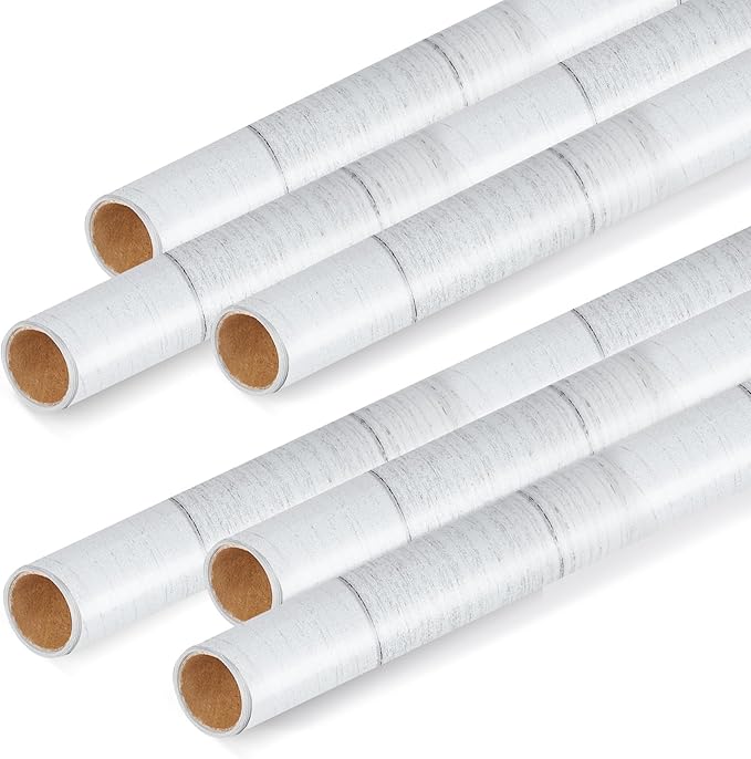 Skyygemm 6 Rolls Bulletin Board Paper Fade Resistant Colored Bulletin Board Paper Roll Bulk for Art Decor Drawing Craft Painting(4 x 12 ft,Wood Color)
