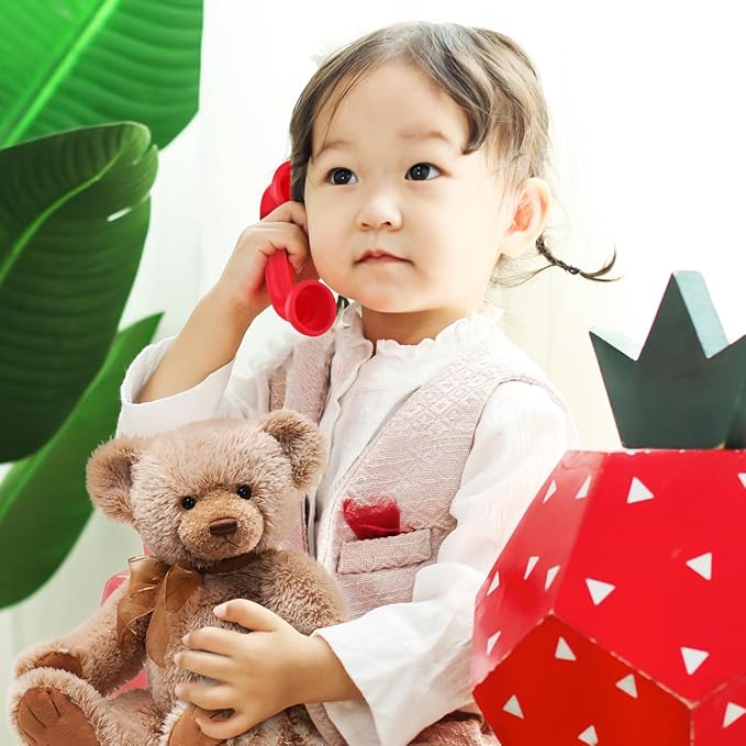Abaodam 8Pcs Colorful Whisper Phones Toy Phone Receivers for Kids Early Childhood Education Speech Development Creative Play Classroom Tools