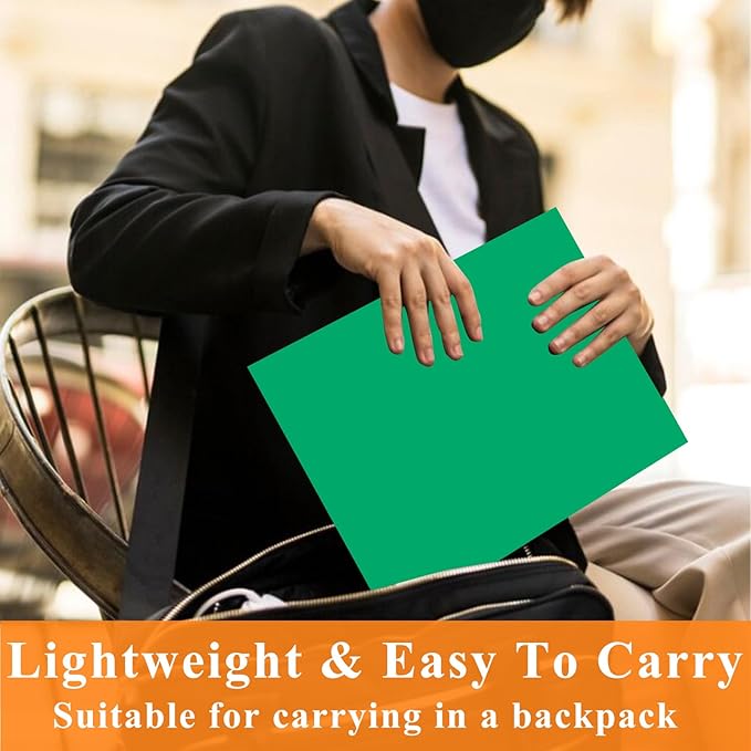 pmybupo 25Pcs Green Folders with Pockets,2 Pocket Folders Bulk,Holds 100 Sheets (50 per Pocket),Assorted Colors,Office Or School