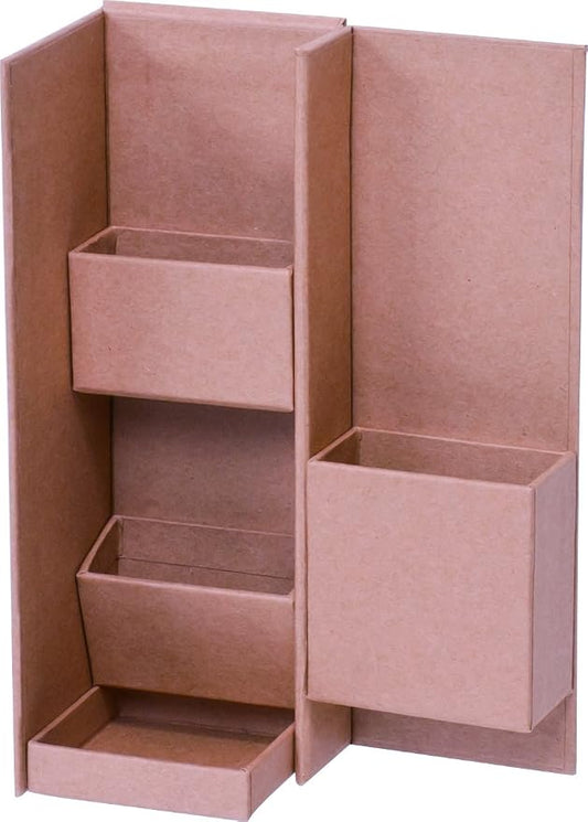 Nakabayashi LST-B01KR Lifestyle Tool Small Storage Case Box S Craft