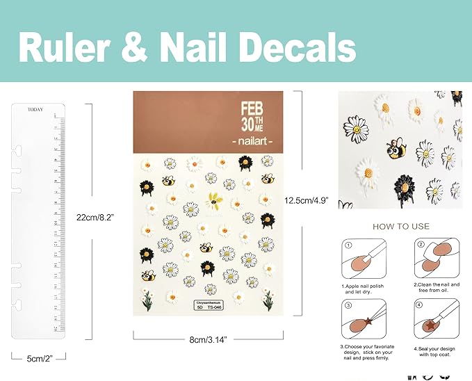 A6 A5 6-Holes Colorful PVC Cover Personal Organizer with Snap Button Closure File Folder for Loose Leaf Sheet Notebook (Black Daisy, A5 Gift Box)