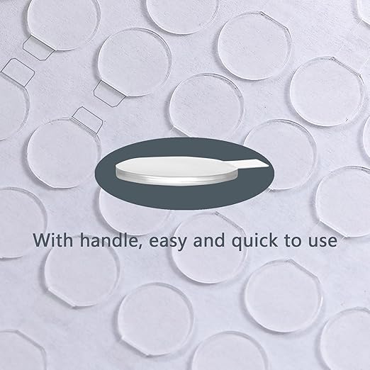 Adhesive Stick dots Two-Sided Sided Mounting Putty Stick Tack for Wall Hanging Crafts Balloons Festival Party Decorations,Clean Removable(0.4"*0.4"-700)
