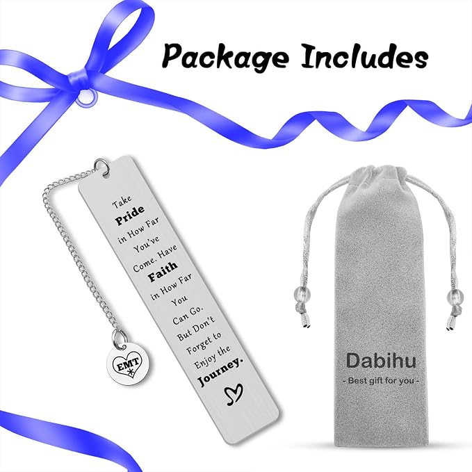 EMT Gifts Emergency Gifts EMT Inspirational Bookmark Emergency Medical Technician Medical School Graduation Gift Encouragement Gifts for Medical Student Paramedic Emergency Nurse Gifts Birthday Gifts