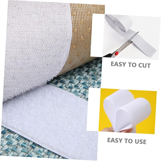 2rolls Hook and Pedal Mounting Tape for Electric Guitar Effects Pedals Heavy Duty Adhesive Strips Secure Repositionable for Musicians Design