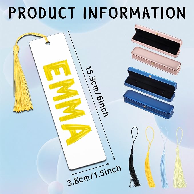 Personalized Bookmarks for Women Book Lover Birth Flower Birthday Customized Gifts for Reading Her Daughter Friends (Aluminum Alloy #2)