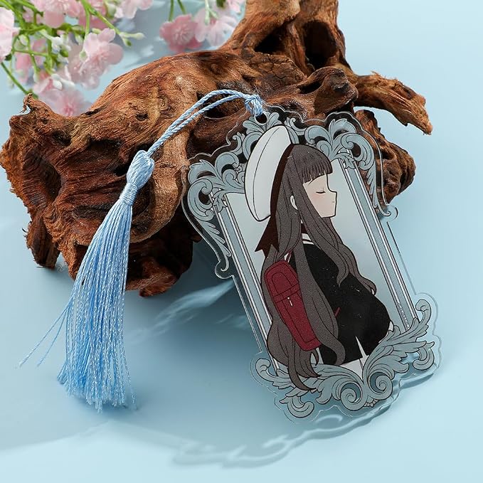 Anime Magic Cards Captor Sakura Bookmarks Set - Sweet Cartoon Cute Book Marks for Reading Women Men Anime Fans, Book Accessories Collection Decor Hangings Gifts (Acrylic Style 2)