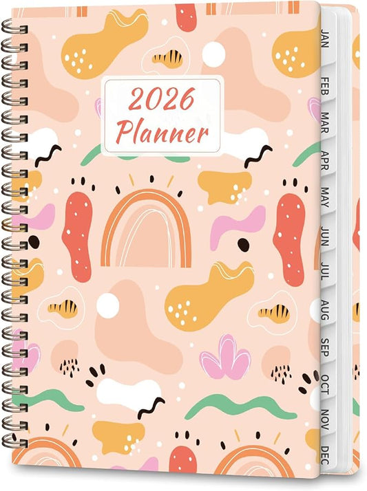 2026 Planner, Weekly and Monthly Calendar Planner Agenda, Jan 2026 - Dec 2026, Planning Academic Book, Office Desk Accessories and School Supplies - A5 (6.3'' x 8.5'')