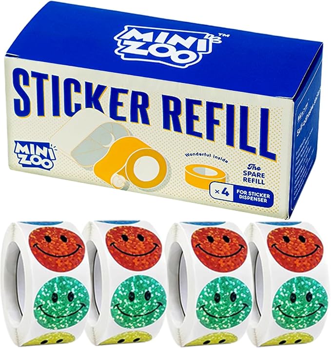 1500 Pcs 1.0Inch Smiley Face Stickers for Kids Reward,Behavior Chart,School Classroom Student Teacher Supplies Gift