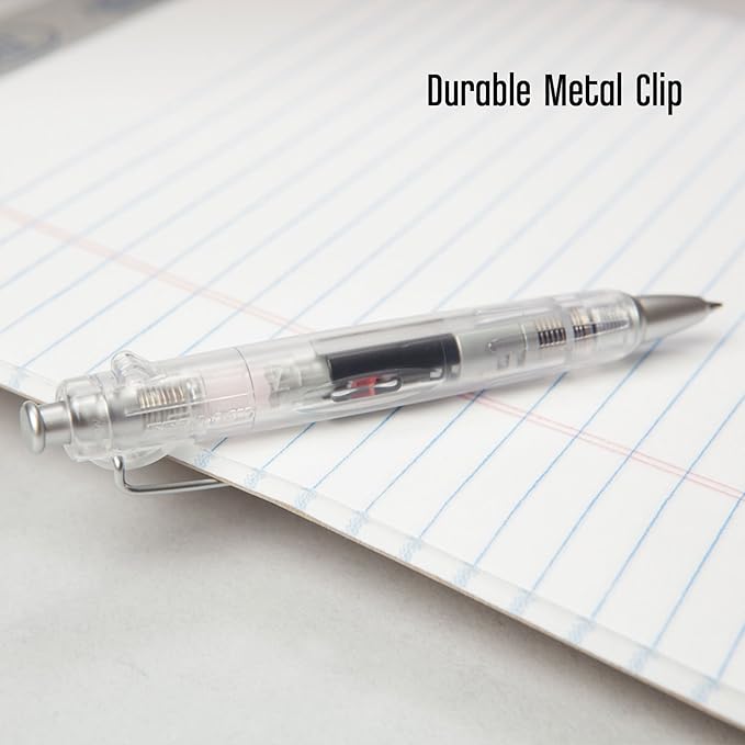 Tombow 56069 AirPress Ballpoint Pen, Clear, 1-Pack