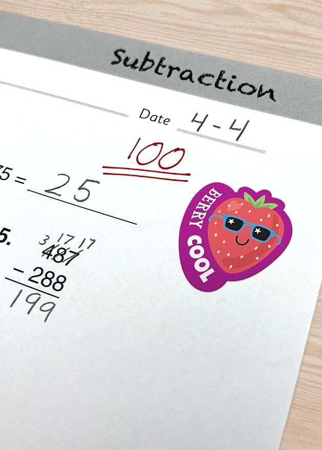 Teacher Created Resources Strawberry Smelly Stickers (TCR9442)