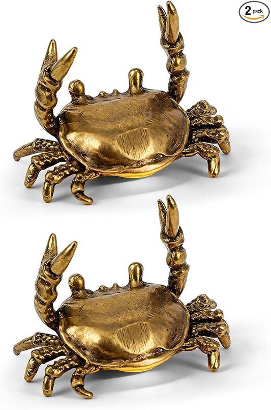 FUYIHGL® 2PCS Pencil Holders - Weightlifting Brass Pen Holder - Funny Animal Desk Organizer - Creative Desktop Decoration - Stationery Storage Rack for Office Home