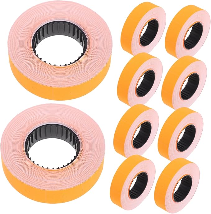 Tofficu 10rolls Compatible Price Paper Pricing Labels Sticker Paper Retail Tags
