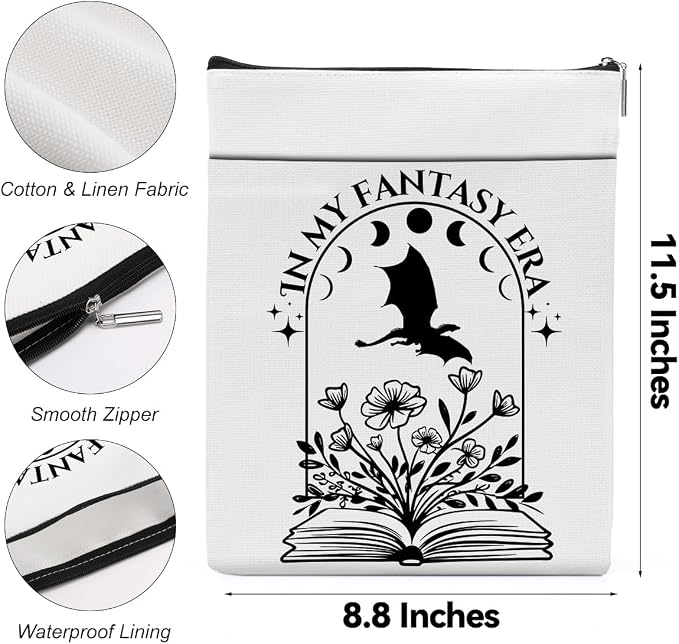 Book Sleeve for Book Lovers, Book Cover for Paperbacks Hardcover