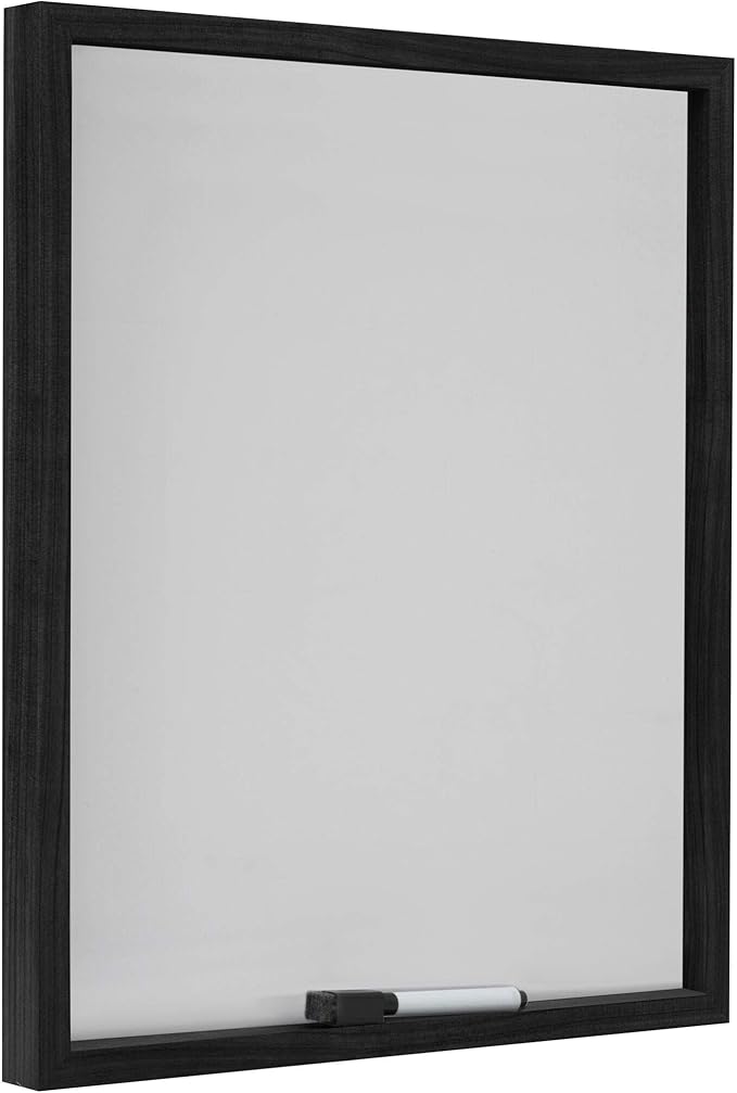 MIKASA White Board with Dry Erase Pen, Gray