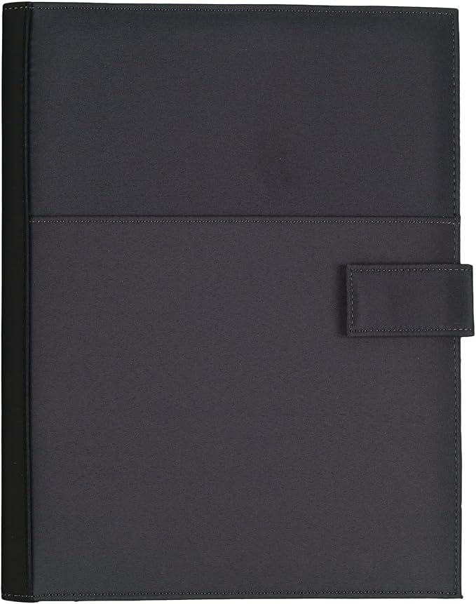 Cambridge Snap Padfolio with Notepad, Legal Pad, 8-1/2" x 11", 40 Sheets, Assorted Colors - Color May Vary (33516) RW033516