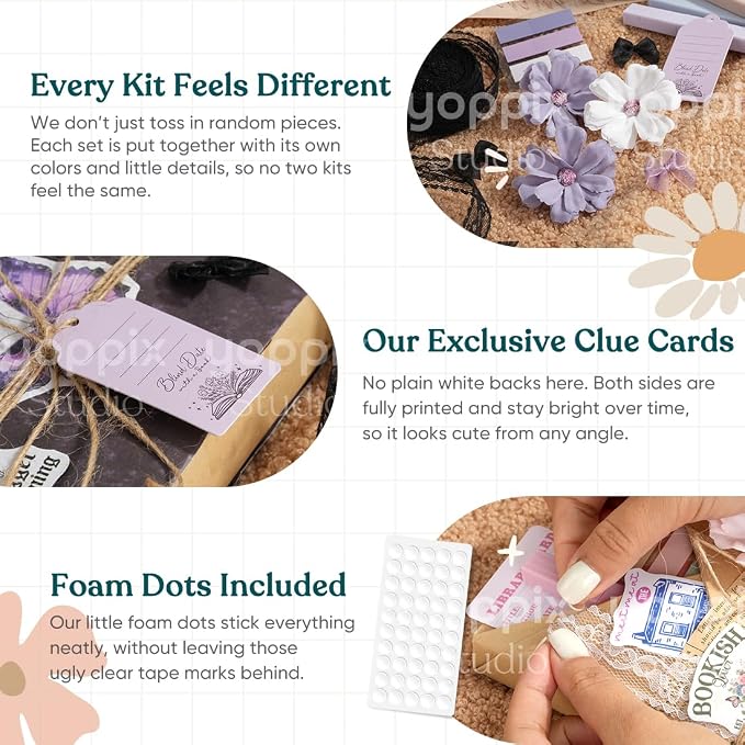 YOPPIX 6 Set Blind Date with Book Gift Bulk, About Fantasy Dragon Theme Blind Book Date Gifts for Book Lover Readers Bookish Librarian Booklovers Club (NO Books Including)