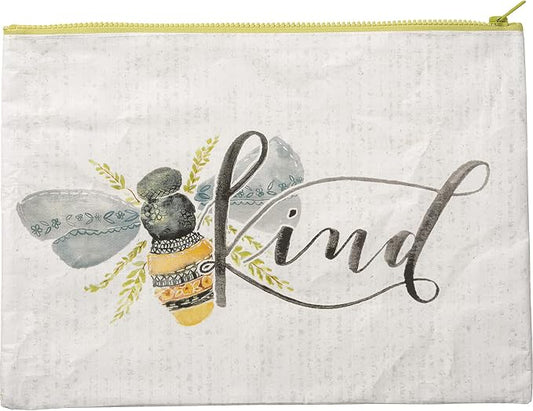 Primitives by Kathy Bee Kind Bee Themed Zipper Folder