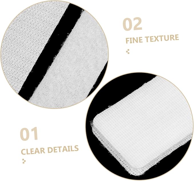 PRETYZOOM 48 Pairs Heavy Duty Fastener Strips with Strong Adhesive Versatile Self Adhesive Mounting Tape for Home Office and Car Use Design for Reliability