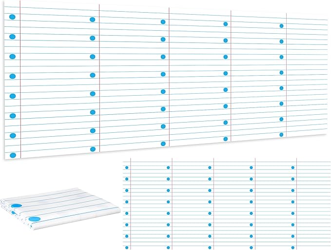 Hahafelt 1 Pack 47 x 108 Inch Fabric Bulletin Board Roll Waterproof Non Woven Classroom Background Decoration Resistant Bulletin Board for Back to School Wall Decor DIY Craft (Workbook)