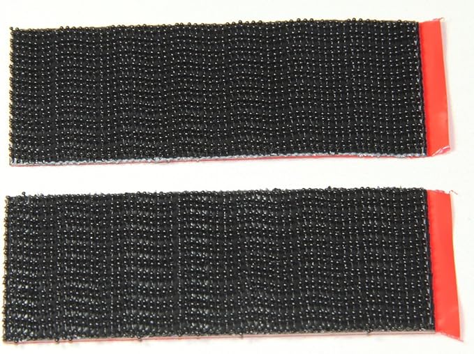 ENVISIONED 3M Snap & Lock Fastener, Pedalboard Mounting Tape, Heavy Duty 3M Adhesive Hook Lock Multipurpose Mounting Tape - 10 Pack of Large Strips