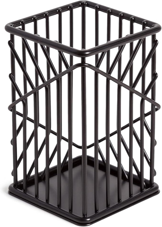 U Brands Vena Collection Wire Pencil Cup