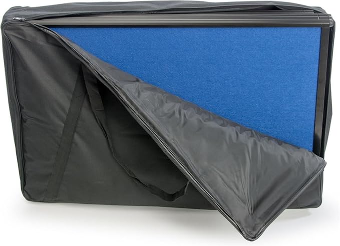Trade Show Presentation Board, 6 Panels, 72.5" W x 73" H, Double Sided, Comes with or Without Lights