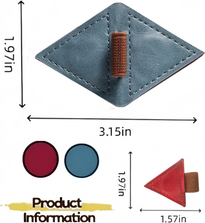 Vintage Mark Bookmark with Pen Holder, Magnetic Leather Bookmarks for Men Women Kids Book Lovers, Personalized Magnet Bookmark Clip Page Markers for Student Teacher Gifts Reading Accessories