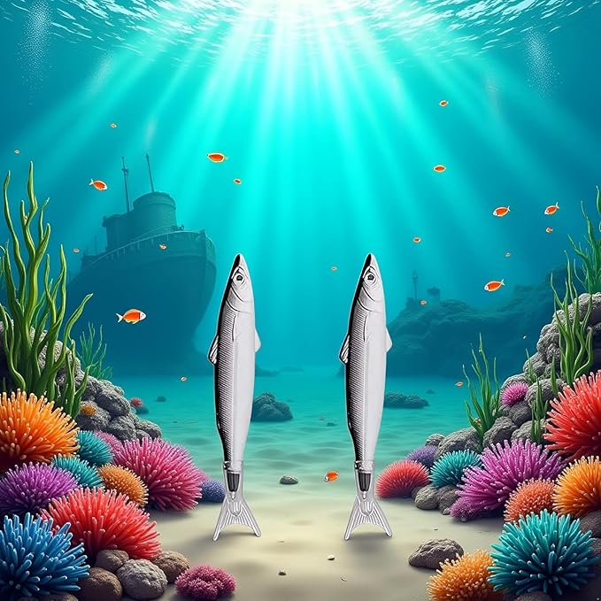 2Pcs Cute Marine Series Ballpoint Pen Fish Styling Pen Black,Ballpoint Pens Pens and Refills Pens and Refills,Writing and Correction Supplies